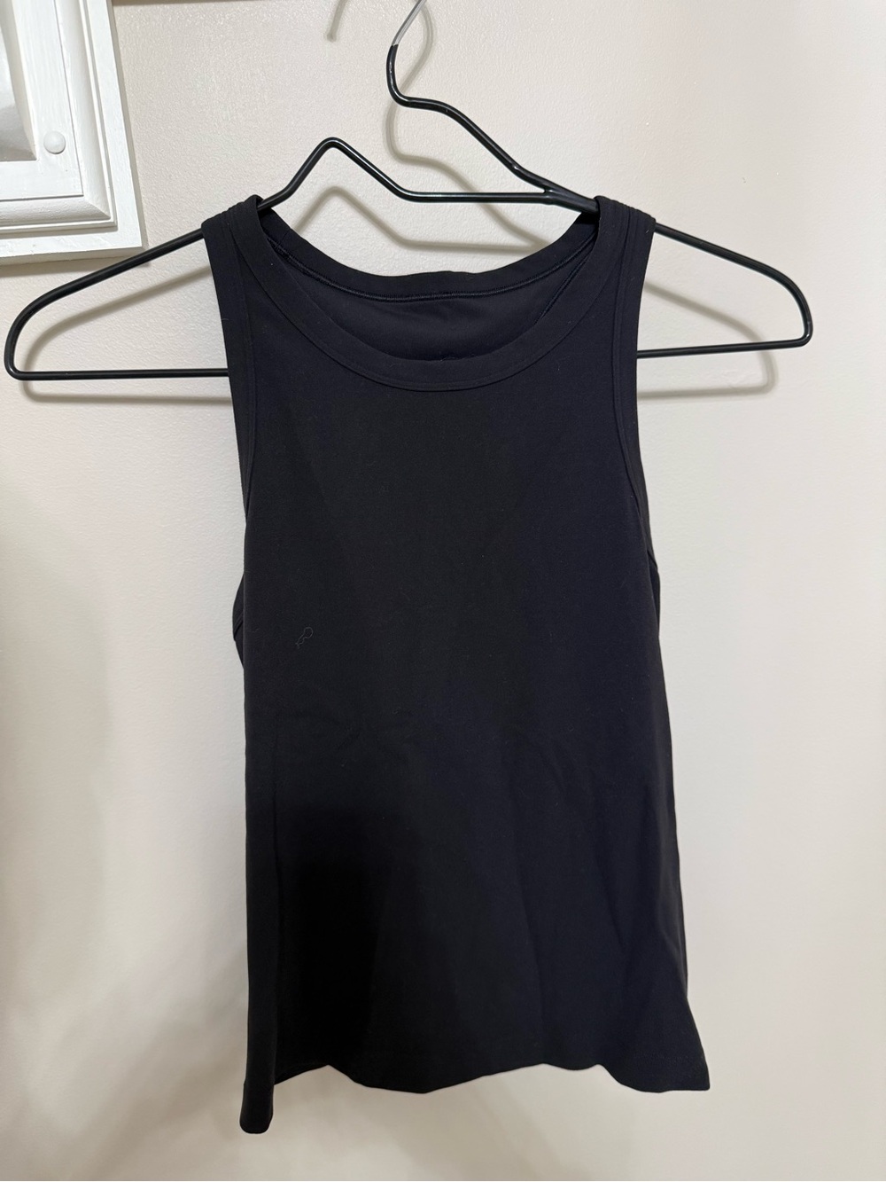 lululemon athletica Black High Neck Racerback Tank
